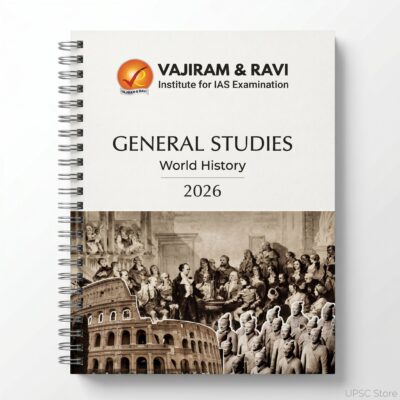 Vajiram and Ravi World History GS Yellow Book | 1 Booklet | English Medium | UPSC Study Material