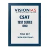 Vision IAS CSAT Test Series 2025-26 | 25 Booklets | English Medium | UPSC Study Material