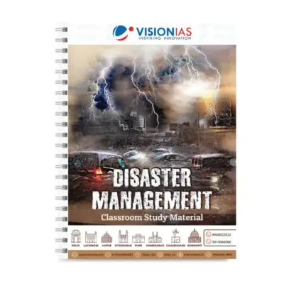Vision IAS Disaster Management Notes 2025-26 | 2 Booklets | English Medium | UPSC Study Material