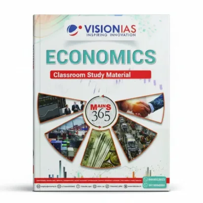 Vision IAS Economics Mains 365 2025-26 | 1 Booklet | English Medium | UPSC Study Material