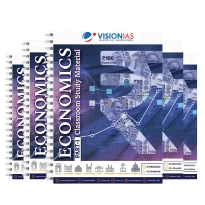 Vision IAS Economics Notes 2025-26 | 5 Booklets | English Medium | UPSC Study Material