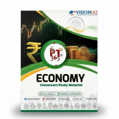 Vision IAS Economy PT 365 2025-26 | 1 Booklet | English Medium | UPSC Study Material