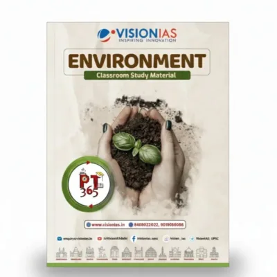 Vision IAS Environment PT 365 Yearly Magazine 2025-26 | 1 Booklet | English Medium | UPSC Study Material