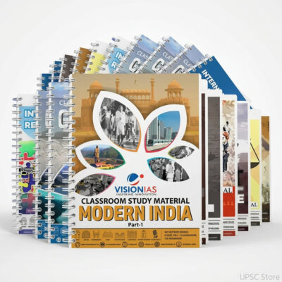 Vision IAS English GS Study Material Notes 2025-26 | 46 Booklets | English Medium | UPSC Study Material