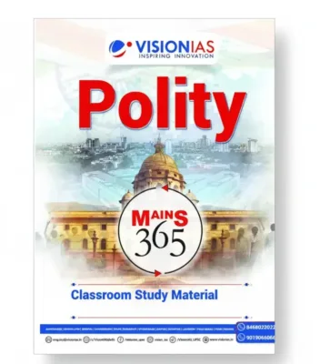 Vision IAS Polity & Governance Mains 365 2025-26 | English | 1 Booklet
