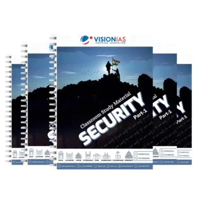 Vision IAS Internal Security GS Notes 2025-26 | English | Set of 2 | UPSC Study Material