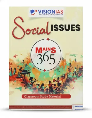 Vision IAS Social Issues Mains 365 2025-26 | Comprehensive English Medium Edition
