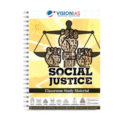Vision IAS Social Justice GS Paper II | English Medium | UPSC Study Material