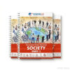 Vision IAS Indian Society 2025-26 | English Medium | Set of 2 Booklets | UPSC Study Material