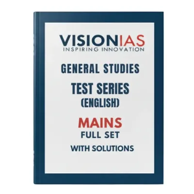 Vision IAS UPSC Essay & GS Mains Test Series 2026-27 | Complete Test Series | English Medium | UPSC Study Material