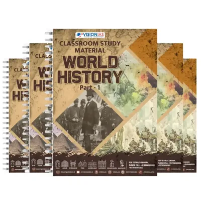 Vision IAS World History | English Medium | 2 Booklets | 2024 | UPSC Study Material