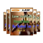 Rahul IAS Law Study Material 2024-2025 | English | UPSC Optional